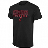 Cincinnati Bearcats Frame Football WEM T-Shirt - Black